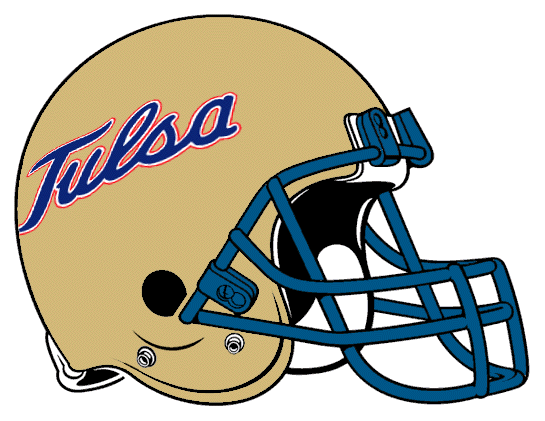 Tulsa Golden Hurricane 1991-Pres Helmet Logo iron on transfers for fabric